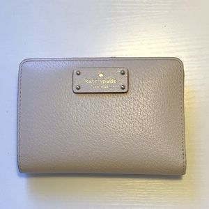 Beige Kate Spade Wallet